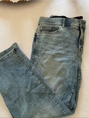 torrid Women's Rhinestone Bombshell Straight Super Soft